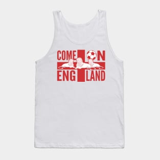 England Soccer Fan Tank Top